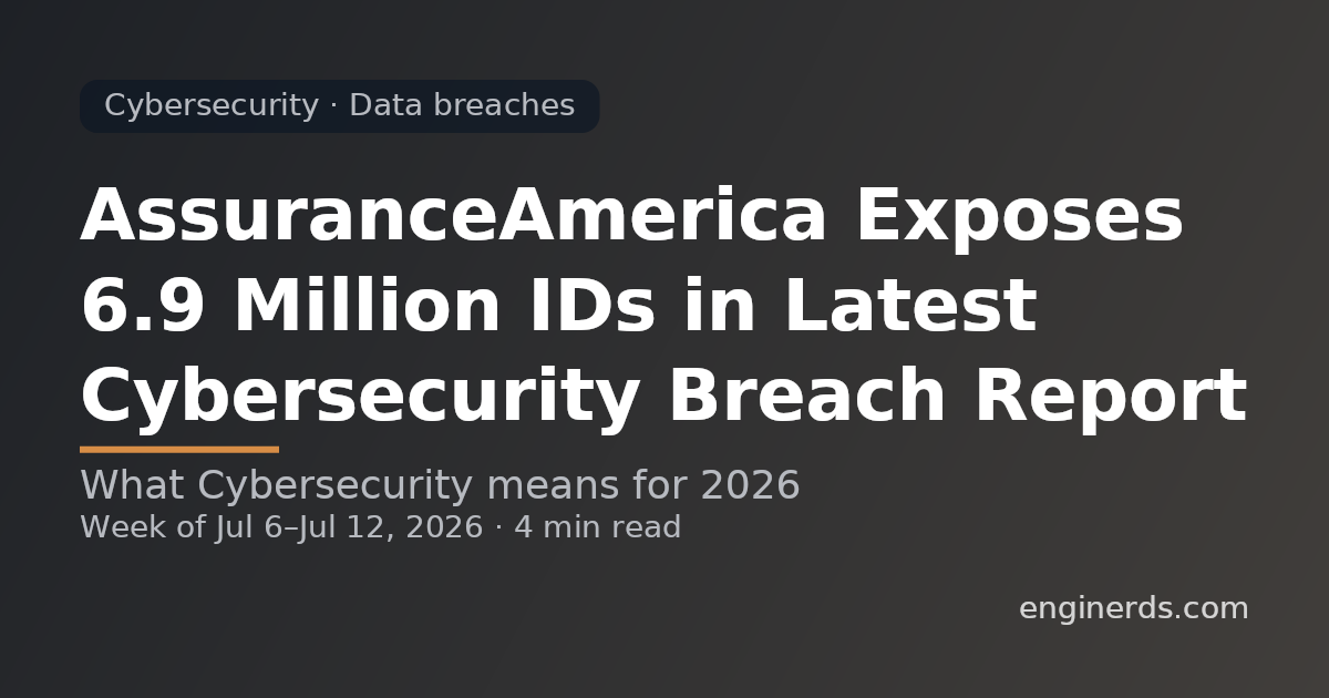AssuranceAmerica Exposes 6.9 Million IDs in Latest Cybersecurity Breach Report