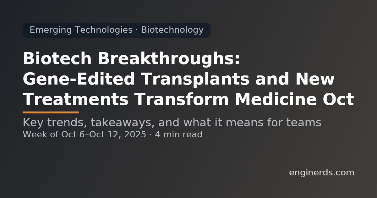 Emerging Technologies