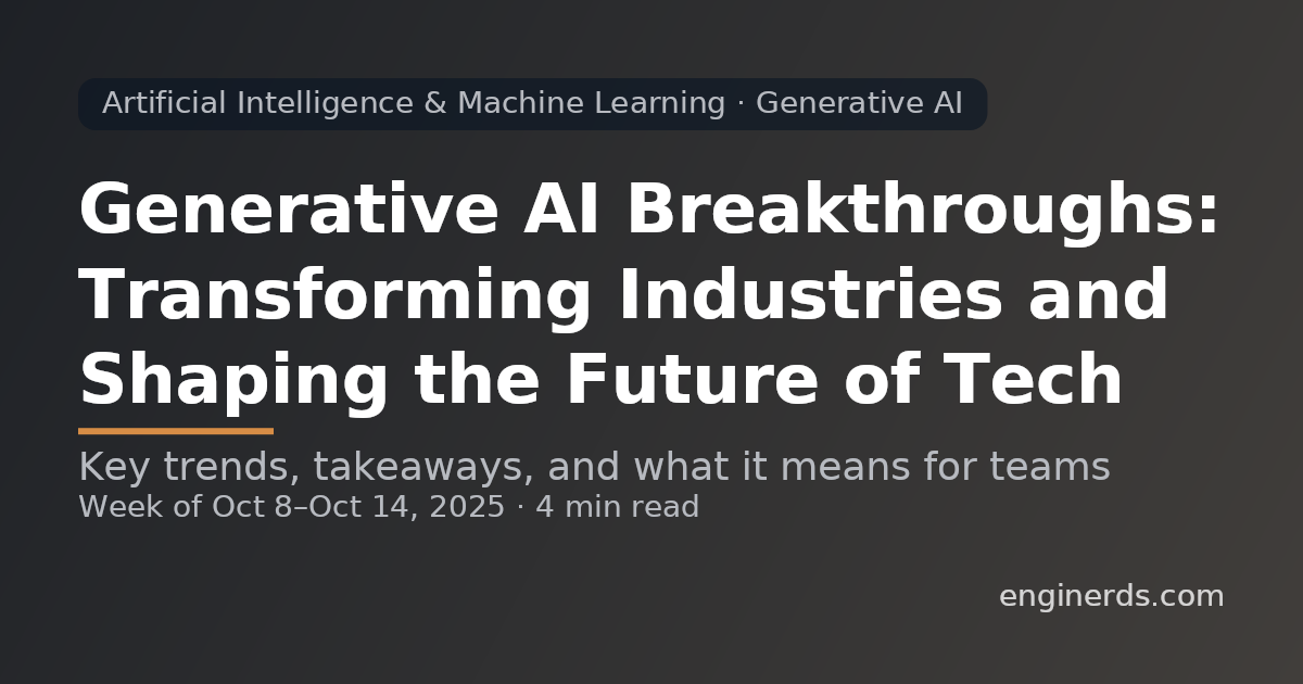 Artificial Intelligence & Machine Learning