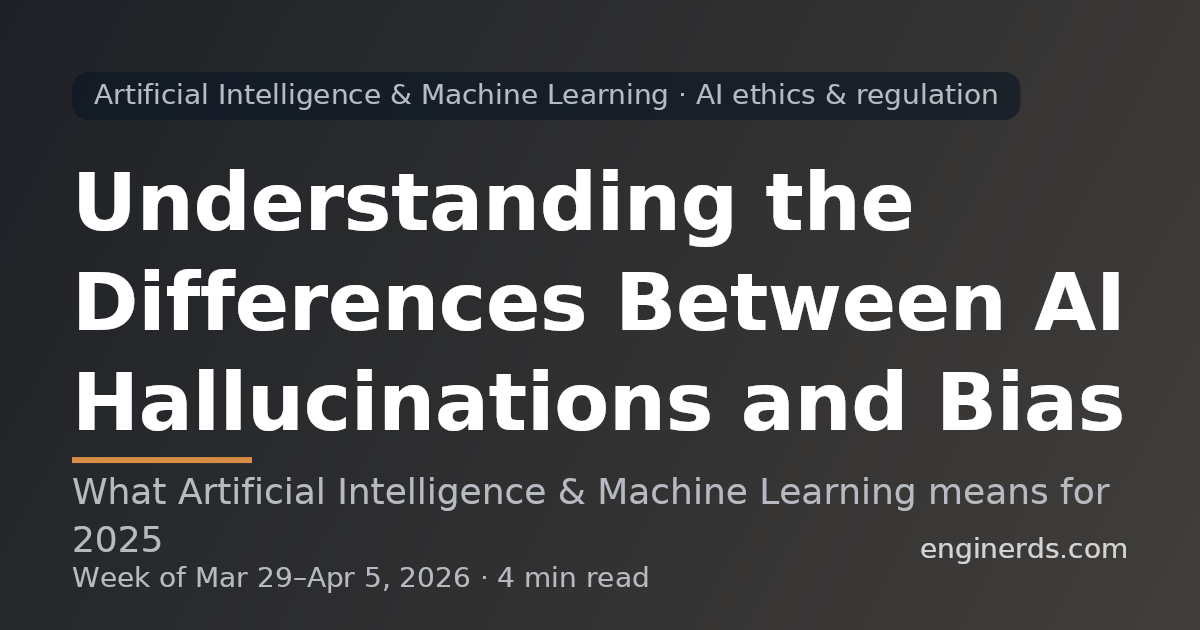 Understanding the Differences Between AI Hallucinations and Bias